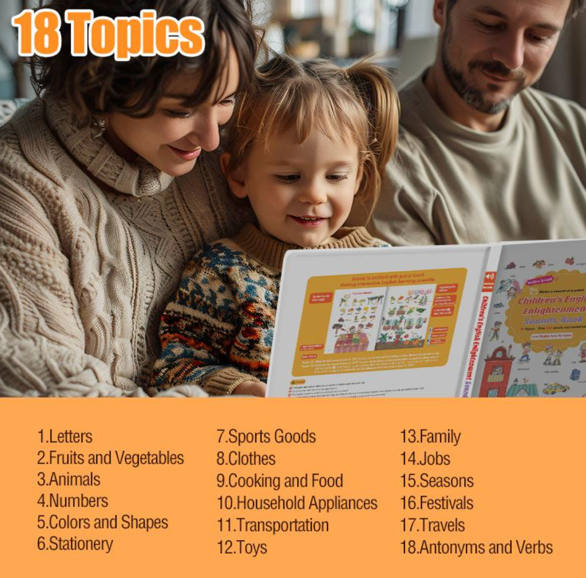 Children's English Enlightenment Sounds Book